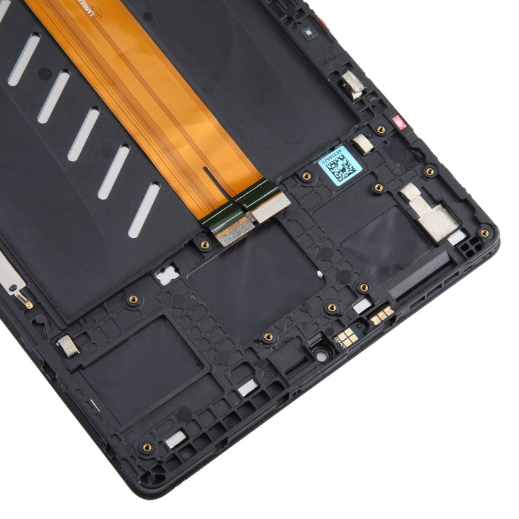 For Samsung Galaxy Tab A7 Lite SM-T220 WiFi Edition Original LCD Screen Digitizer Full Assembly with Frame (Black)