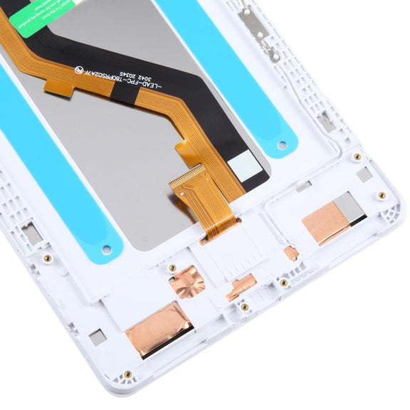 For Samsung Galaxy Tab A 8.0 2019 SM-T290 WiFi Edition Original LCD Screen Digitizer Full Assembly with Frame (White)