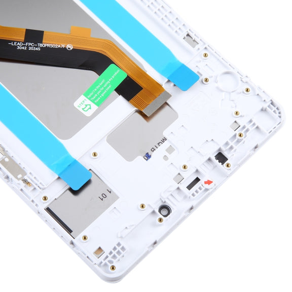 For Samsung Galaxy Tab A 8.0 2019 SM-T290 WiFi Edition Original LCD Screen Digitizer Full Assembly with Frame (White)