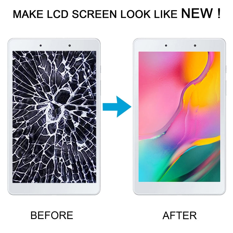 For Samsung Galaxy Tab A 8.0 2019 SM-T290 WiFi Edition Original LCD Screen Digitizer Full Assembly with Frame (White)