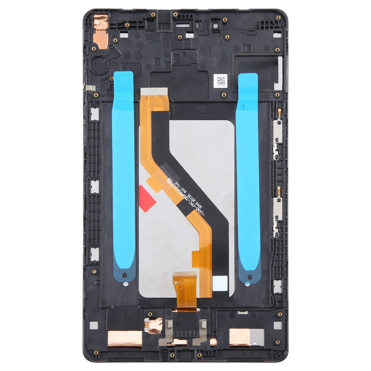 For Samsung Galaxy Tab A 8.0 2019 SM-T295 LTE Edition Original LCD Screen Digitizer Full Assembly with Frame (Black)