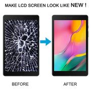 For Samsung Galaxy Tab A 8.0 2019 SM-T295 LTE Edition Original LCD Screen Digitizer Full Assembly with Frame (Black)