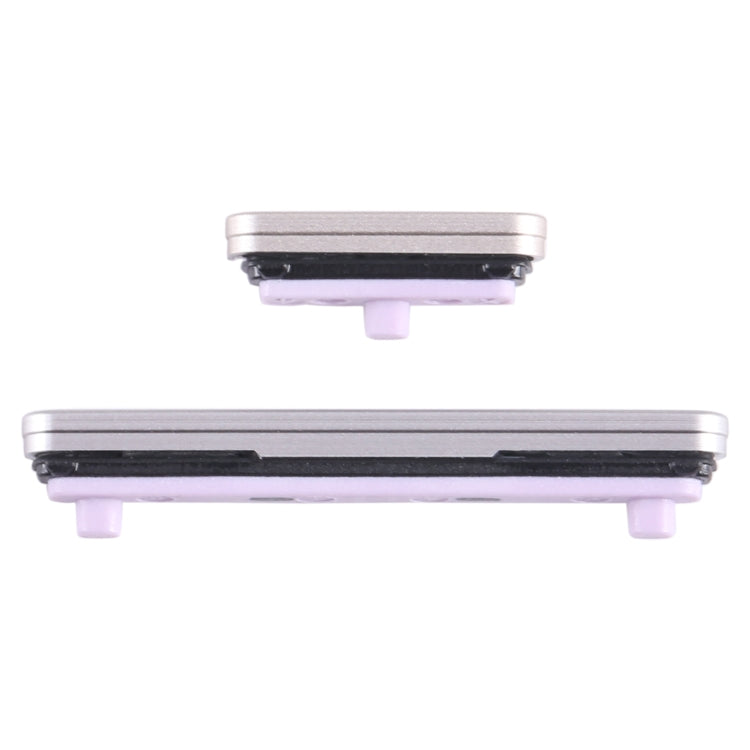 For Samsung Galaxy Tab S9+ SM-X810/X816/X818 1set Original Power Button + Volume Control Button (Silver)
