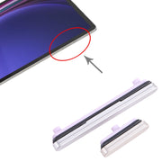 For Samsung Galaxy Tab S9+ SM-X810/X816/X818 1set Original Power Button + Volume Control Button (Silver)