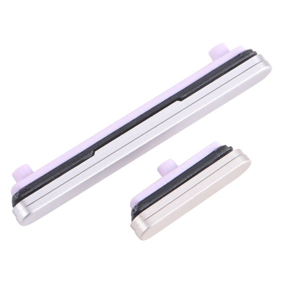 For Samsung Galaxy Tab S9+ SM-X810/X816/X818 1set Original Power Button + Volume Control Button (Silver)