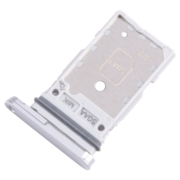 For Samsung Galaxy S23 FE SM-S711B Original SIM + SIM Card Tray (Silver)