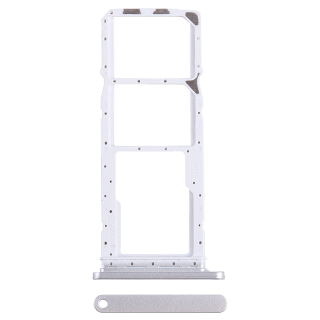 For Samsung Galaxy A05s SM-A057 Original SIM + SIM Card Tray + Micro SD Card Tray (Silver) - free shipping - PMc TechLife - Order now!