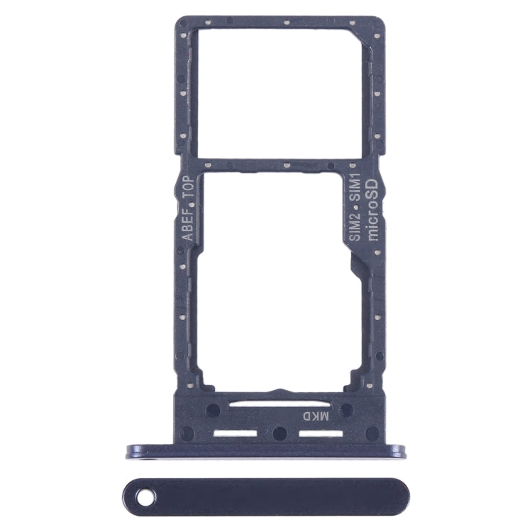 For Samsung Galaxy A25 5G SM-A256B Original SIM Card Tray + SIM Card Tray / Micro SD Card Tray (Black) - free shipping - PMc TechLife - Order now!