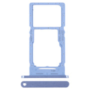 For Samsung Galaxy A25 5G SM-A256B Original SIM Card Tray + SIM Card Tray / Micro SD Card Tray (Blue)