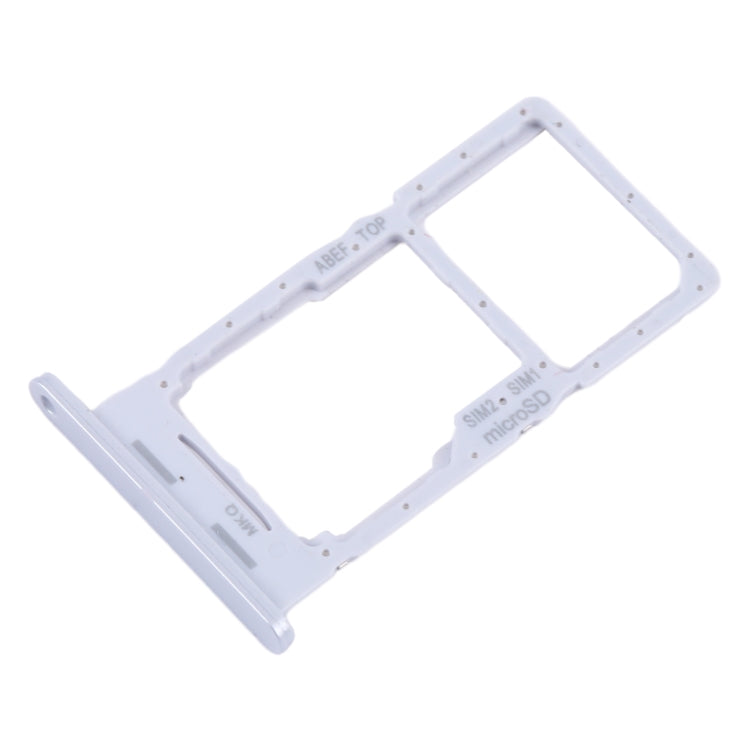 For Samsung Galaxy A25 5G SM-A256B Original SIM Card Tray + SIM Card Tray / Micro SD Card Tray (Silver) - free shipping - PMC Jewellery - Order now!