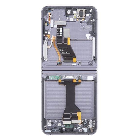 For Samsung Galaxy Z Flip5 SM-F731 Original LCD Screen Digitizer Full Assembly with Frame (Black)