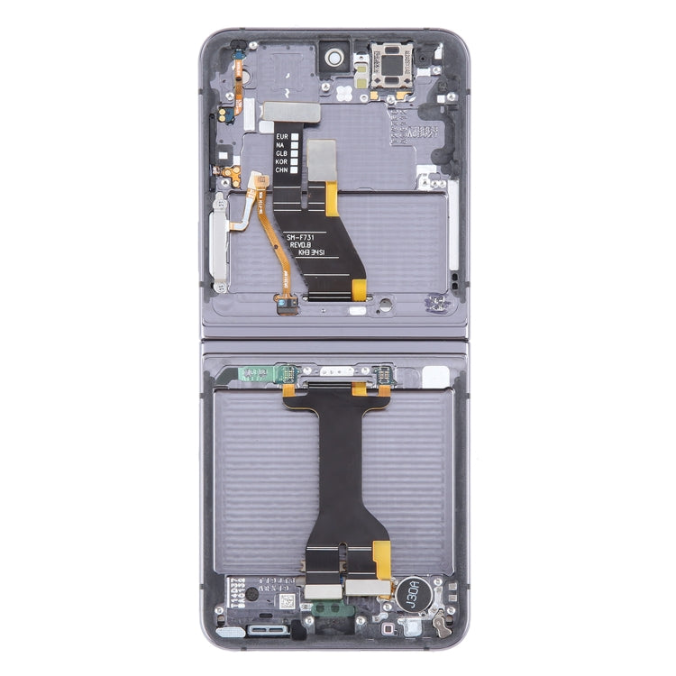 For Samsung Galaxy Z Flip5 SM-F731 Original LCD Screen Digitizer Full Assembly with Frame (Black)