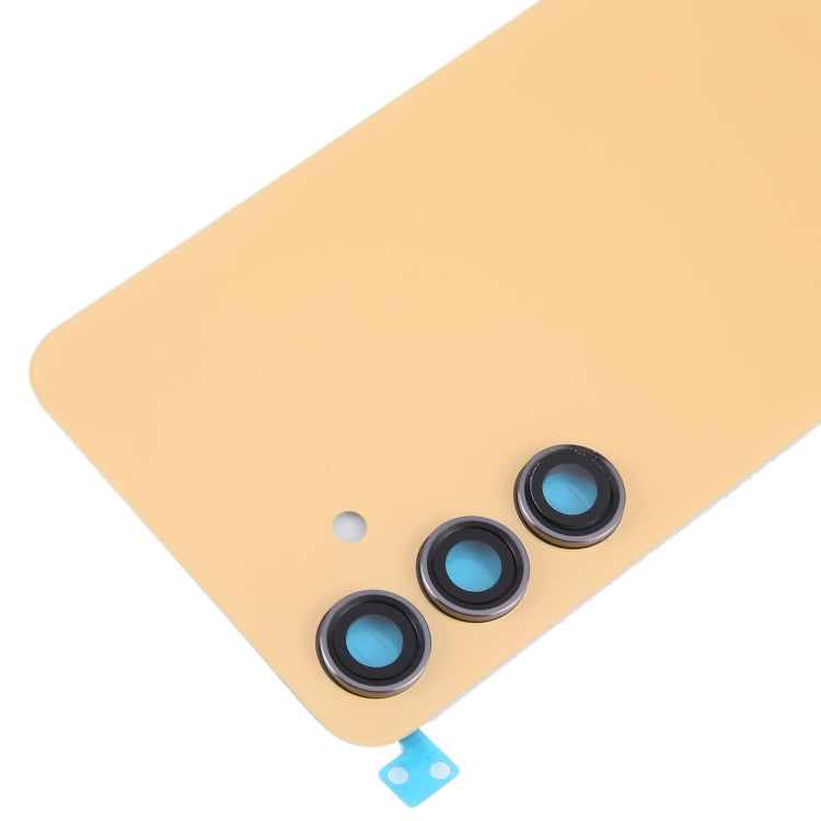 For Samsung Galaxy S24 SM-S921B OEM Battery Back Cover with Camera Lens Cover(Yellow) - free shipping - PMc TechLife - Order now!