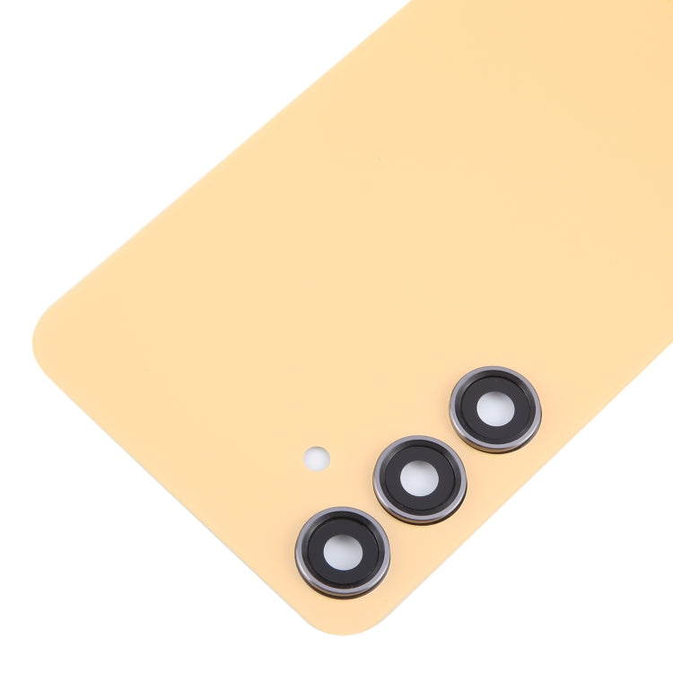 For Samsung Galaxy S24+ SM-S926B OEM Battery Back Cover with Camera Lens Cover(Yellow) - free shipping - PMc TechLife - Order now!