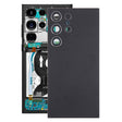 For Samsung Galaxy S24 Ultra SM-S928B OEM Battery Back Cover with Camera Lens Cover(Black) - free shipping - PMc TechLife - Order now!