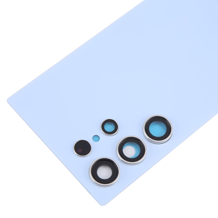 For Samsung Galaxy S24 Ultra SM-S928B OEM Battery Back Cover with Camera Lens Cover(Blue) - free shipping - PMc TechLife - Order now!