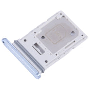 For Samsung Galaxy A55 SM-A556B Original SIM Card Tray + SIM / Micro SD Card Tray (Blue)
