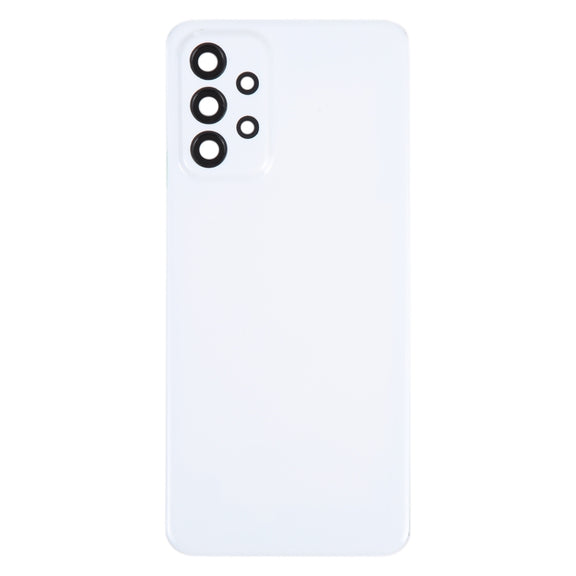 For Samsung Galaxy A23 4G SM-A235F Original Battery Back Cover with Camera Lens Cover(White)