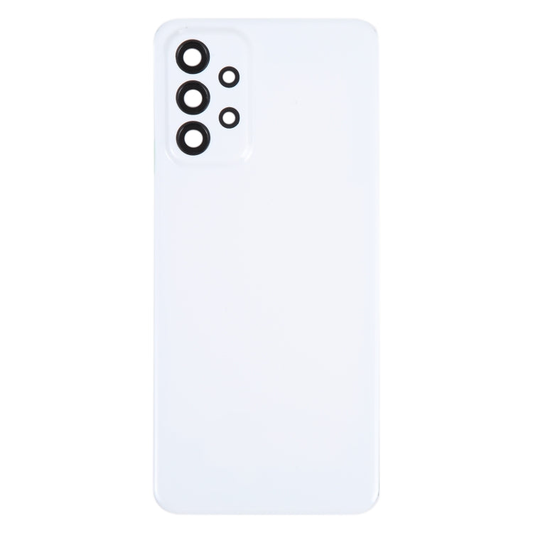 For Samsung Galaxy A23 4G SM-A235F Original Battery Back Cover with Camera Lens Cover(White)