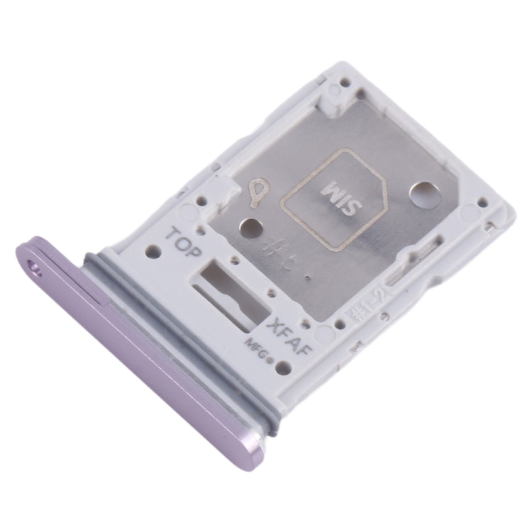 For Samsung Galaxy Tab S9 Ultra 5G SM-X916 Original SIM + Micro SD Card Tray (Purple)