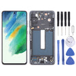 For Samsung Galaxy S21 FE 5G SM-G990B Original LCD Screen Digitizer Full Assembly with Frame (Black) - free shipping - PMc TechLife - Order now!