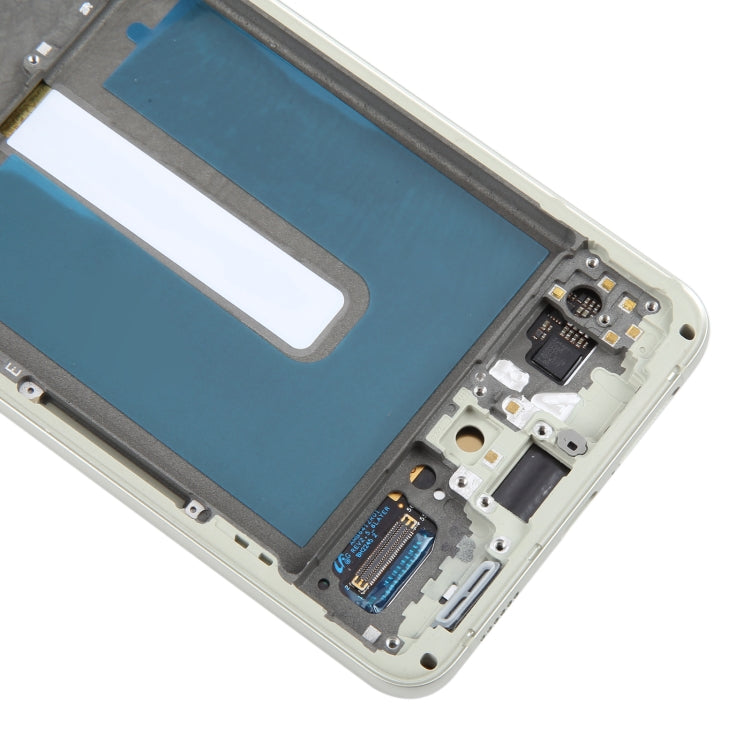 For Samsung Galaxy S21 FE 5G SM-G990B Original LCD Screen Digitizer Full Assembly with Frame (Olive Green) - free shipping - PMc TechLife - Order now!