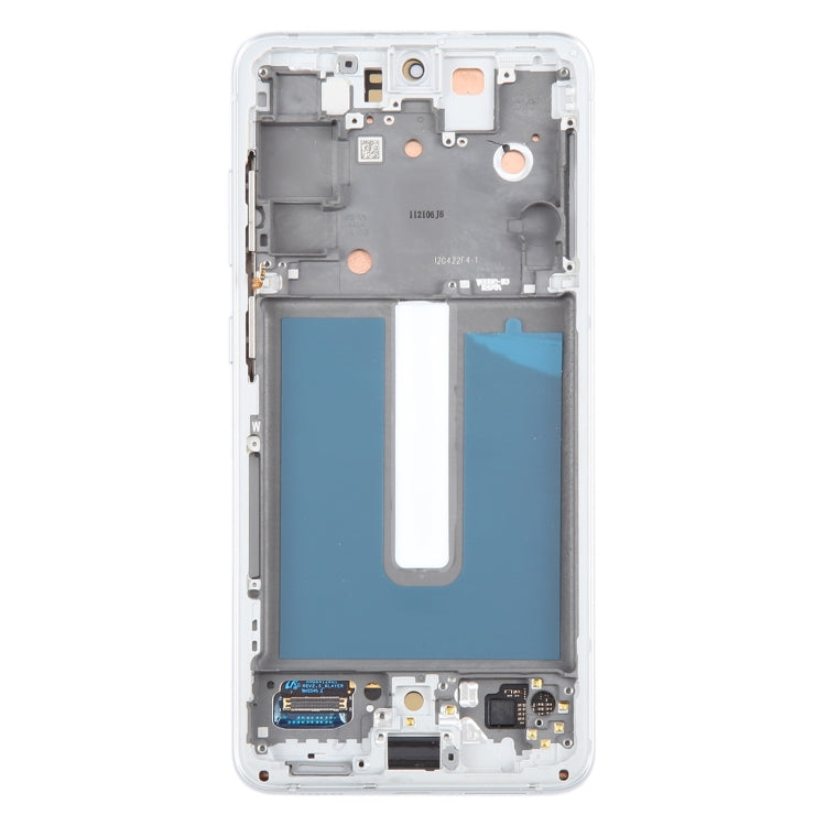 For Samsung Galaxy S21 FE 5G SM-G990B Original LCD Screen Digitizer Full Assembly with Frame (White)