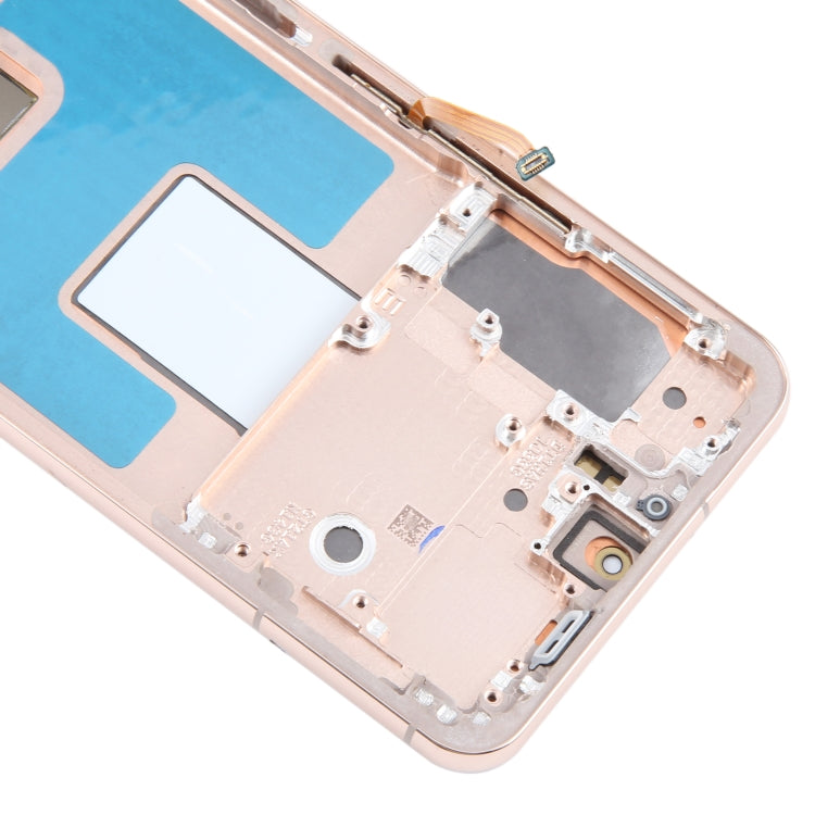 For Samsung Galaxy S22 5G SM-S901B Original LCD Screen Digitizer Full Assembly with Frame (Gold) - free shipping - PMc TechLife - Order now!