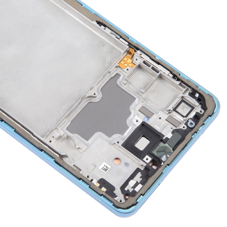 For Samsung Galaxy A72 4G SM-A725 6.43 inch OLED LCD Screen Digitizer Full Assembly with Frame (Blue) - free shipping - PMc TechLife - Order now!