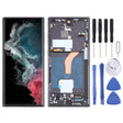 For Samsung Galaxy S22 Ultra 5G SM-S908B Original LCD Screen Digitizer Full Assembly with Frame (Black) - free shipping - PMC TechLife - Order now!
