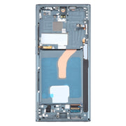 For Samsung Galaxy S22 Ultra 5G SM-S908B Original LCD Screen Digitizer Full Assembly with Frame (Green)