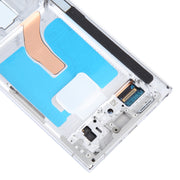 For Samsung Galaxy S22 Ultra 5G SM-S908B Original LCD Screen Digitizer Full Assembly with Frame (White)