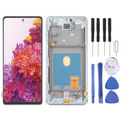 For Samsung Galaxy S20 FE SM-G780F 6.43 inch OLED LCD Screen Digitizer Full Assembly with Frame (Silver) - free shipping - PMc TechLife - Order now!