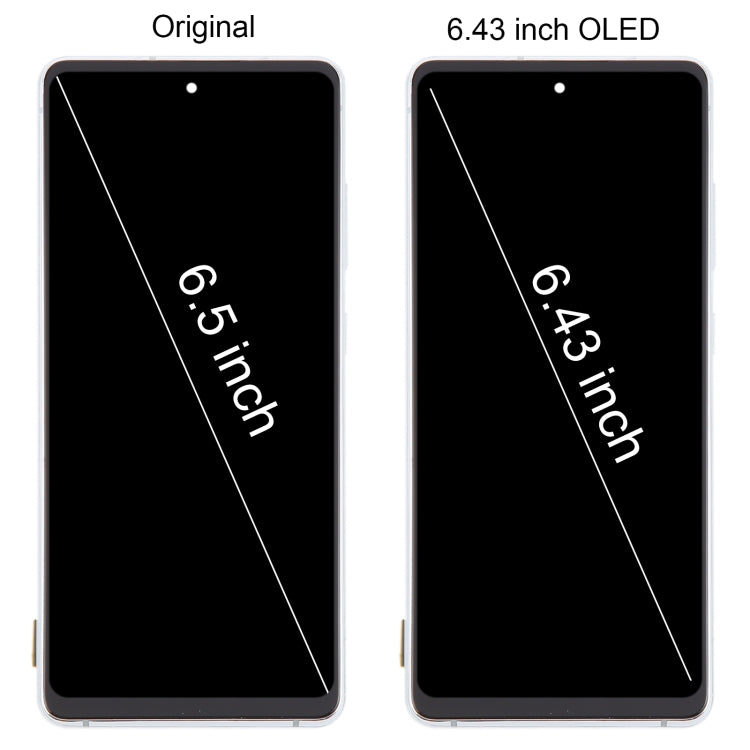 For Samsung Galaxy S20 FE SM-G780F 6.43 inch OLED LCD Screen Digitizer Full Assembly with Frame (Green)