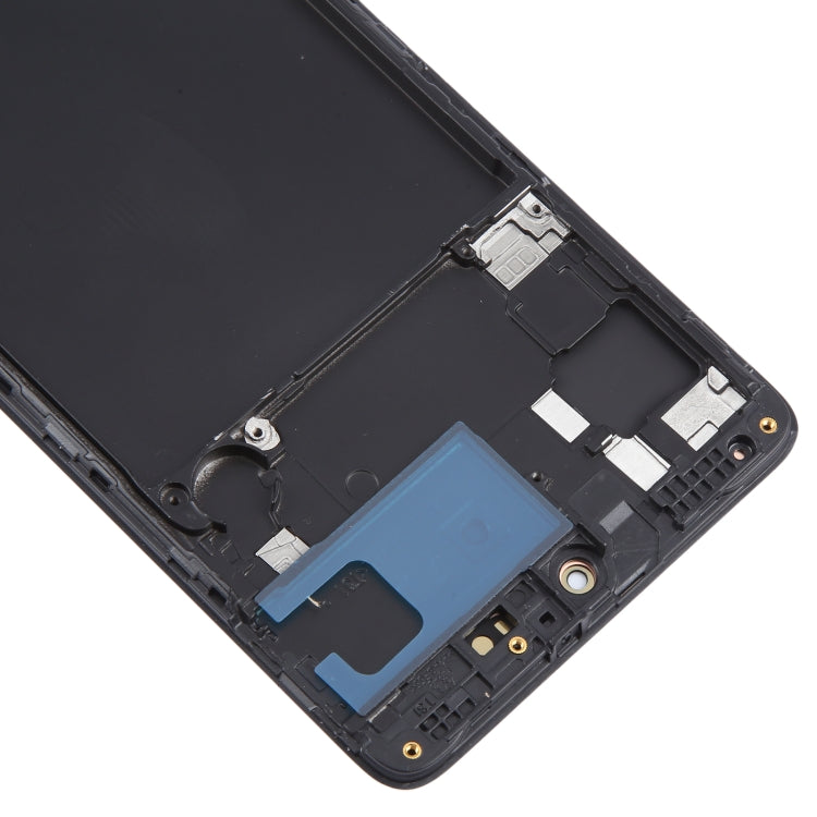 For Samsung Galaxy A71 4G SM-A715F 6.43 inch OLED LCD Screen Digitizer Full Assembly with Frame (Black) - free shipping - PMc TechLife - Order now!