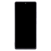 For Samsung Galaxy A71 5G SM-A716B 6.43 inch OLED LCD Screen Digitizer Full Assembly with Frame (Black)