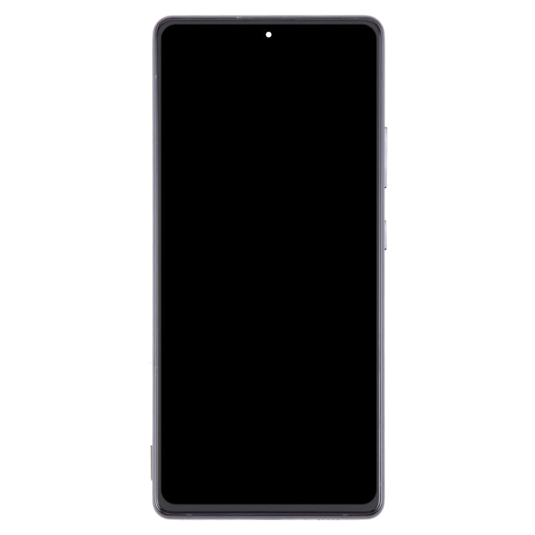 For Samsung Galaxy A71 5G SM-A716B 6.43 inch OLED LCD Screen Digitizer Full Assembly with Frame (Black)