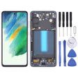 For Samsung Galaxy S21 FE 5G SM-G990B 6.36 inch EU Version OLED LCD Screen Digitizer Full Assembly with Frame (Black) - free shipping - PMc TechLife - Order now!