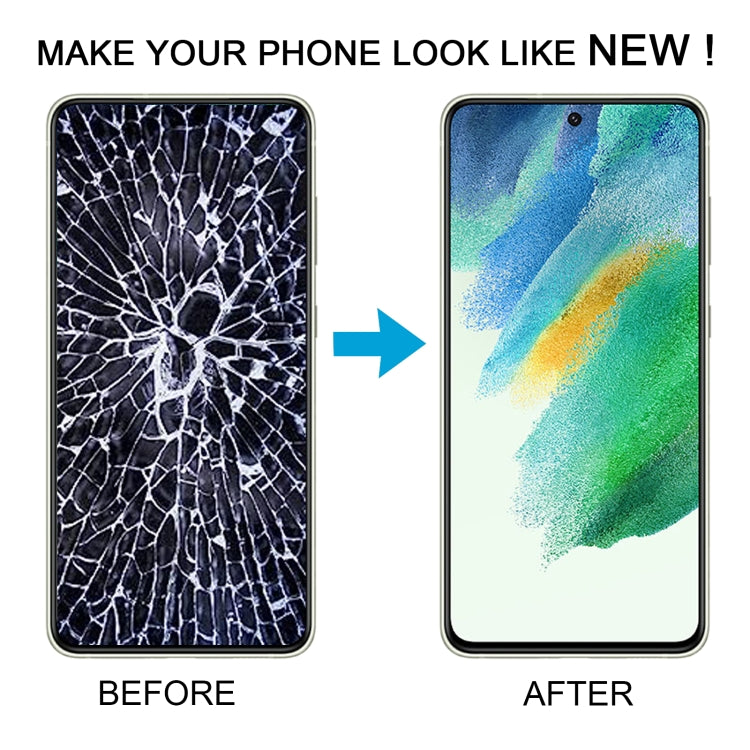 For Samsung Galaxy S21 FE 5G SM-G990B 6.43 inch EU Version OLED LCD Screen Digitizer Full Assembly with Frame (Black) - free shipping - PMc TechLife - Order now!