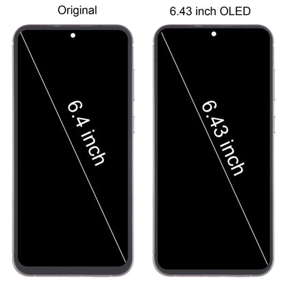 For Samsung Galaxy S23 FE SM-S711B 6.43 inch OLED LCD Screen Digitizer Full Assembly with Frame (Black) - free shipping - PMC Jewellery - Order now!