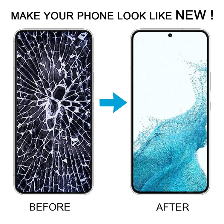 For Samsung Galaxy S22 5G SM-S901B EU Version TFT LCD Screen Digitizer Full Assembly with Frame (Black) - free shipping - PMc TechLife - Order now!