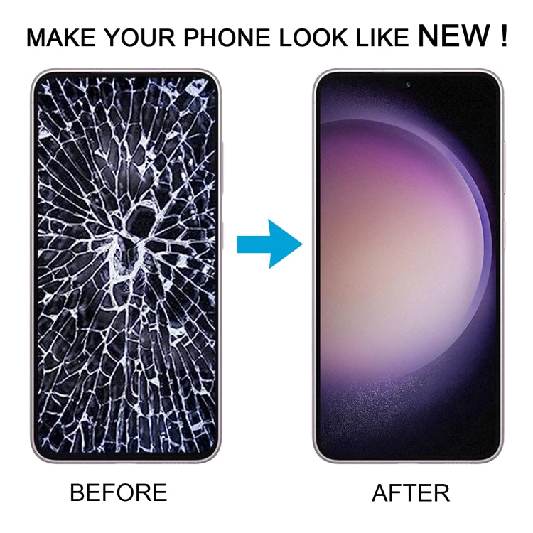 For Samsung Galaxy S23 SM-S911B 6.43 inch EU Version OLED LCD Screen Digitizer Full Assembly with Frame (Black) - free shipping - PMc TechLife - Order now!