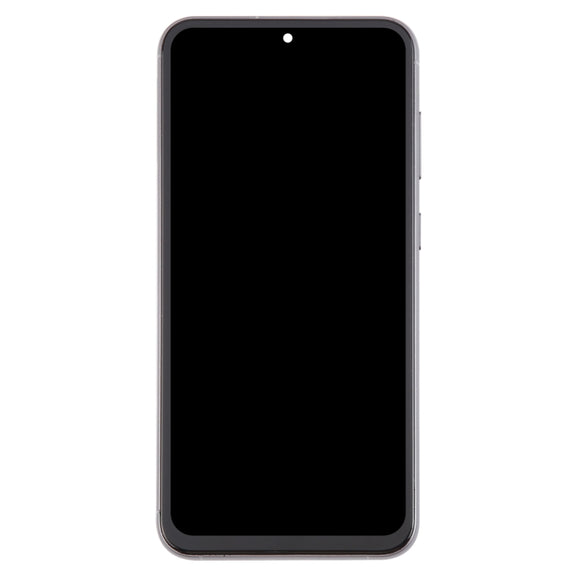 For Samsung Galaxy S23 FE SM-S711B TFT LCD Screen Digitizer Full Assembly with Frame, Not Supporting Fingerprint Identification (Grey)