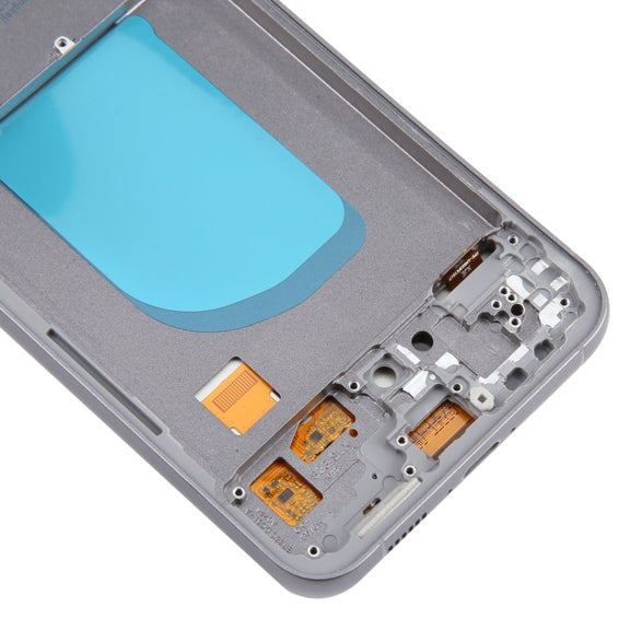 For Samsung Galaxy S23 FE SM-S711B TFT LCD Screen Digitizer Full Assembly with Frame, Not Supporting Fingerprint Identification (Grey)