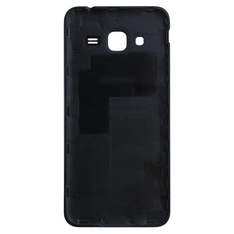 For Galaxy J3 (2016) / J320FN / J320F / J320G / J320M / J320A / J320V / J320P Back Cover (Black)