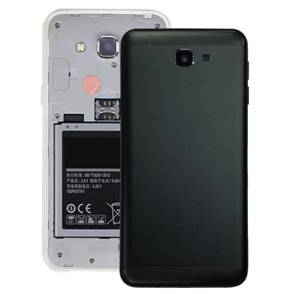 For Galaxy J5 Prime, On5 (2016), G570, G570F/DS, G570Y Back Cover (Black)