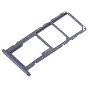For Samsung Galaxy A06 SM-A065F Original SIM Card Tray + SIM Card Tray + Micro SD Card Tray (Black)
