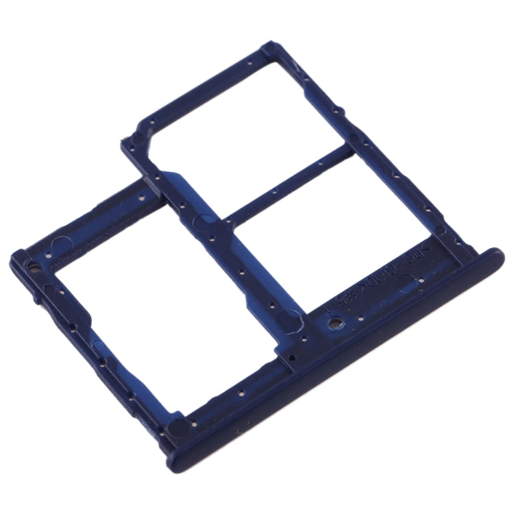 For Galaxy A40 SIM Card Tray + SIM Card Tray + Micro SD Card Tray (Dark Blue) - free shipping - PMc TechLife - Order now!