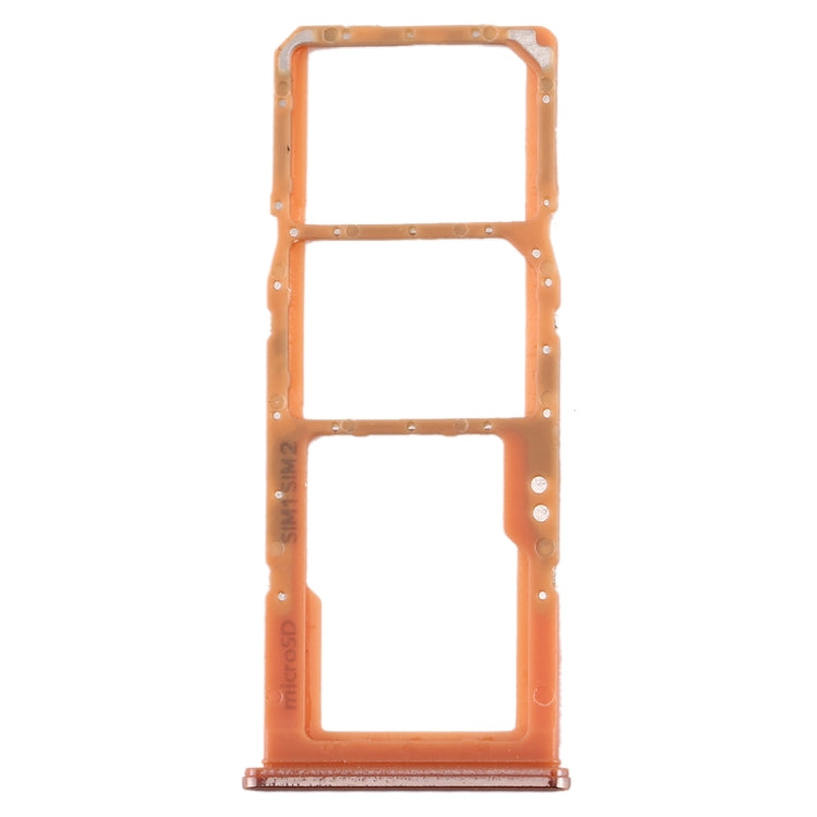 For Galaxy A70 SIM Card Tray + SIM Card Tray + Micro SD Card Tray (Orange) - free shipping - PMc TechLife - Order now!