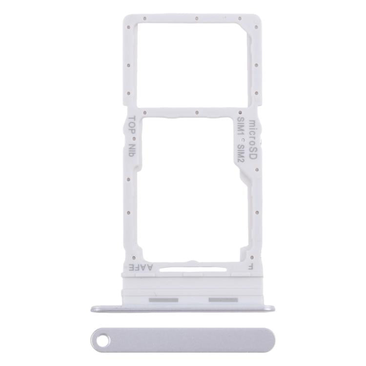 For Samsung Galaxy A16 SM-A165F Original SIM Card Tray + SIM / Micro SD Card Tray (Silver) - free shipping - PMc TechLife - Order now!